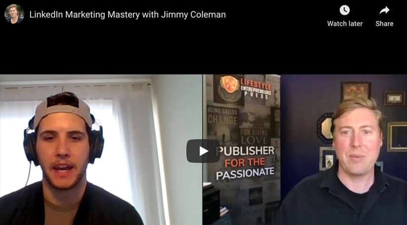 LinkedIn Marketing Mastery with Jimmy Coleman